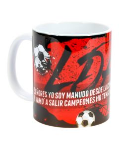Taza sublimada Manudo desde la cuna