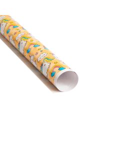 Papel regalo unicornios rechonchos