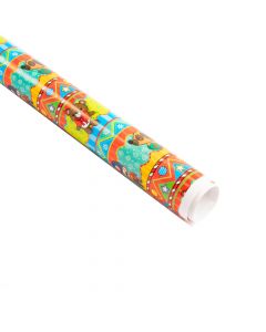 Papel regalo navideño juguetes 