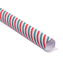 Papel regalo navideño diagonales 