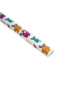 Papel regalo monstruos