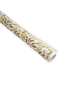 Papel regalo hojas acuarela