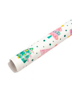 Papel arbolitos Navidad