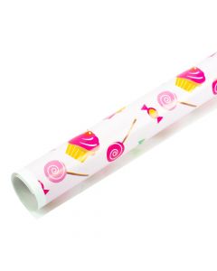 Papel cupcakes cumpleaños