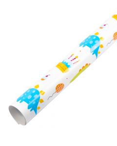 Papel de regalo dinosaurios cumpleaños