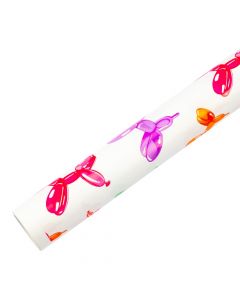 Globos y perritos coloridos