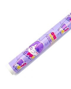 Papel regalo diseño K-drama lila