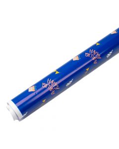 Papel azul para cumpleaños