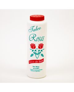 Talco corporal rosas 350g