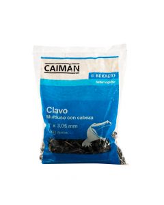 Clavo empacado con cabeza 2pulg 1kg cal. 11 3.05mm