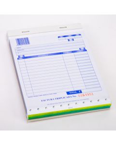 Facturero triplicado marcial solera 1/2"
