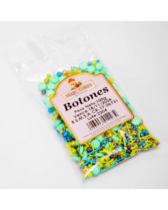 Adorno queque botones 100g
