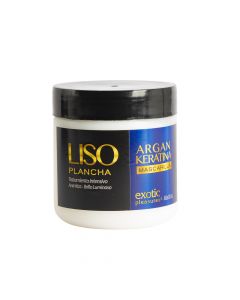 Mascarilla Argán keratina liso plancha 450ml
