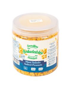 Frasco de maní salado 600g