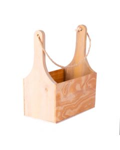 Cajita mecate natural grande