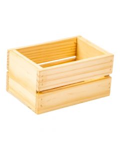 Cajita madera con rejas