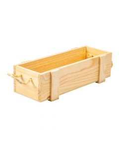 Caja madera para vino 33x10cm