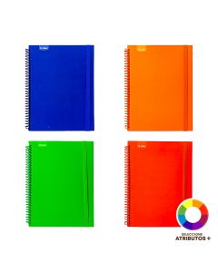 Cuaderno espiral diseño citric