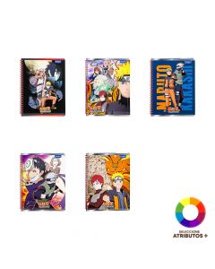 Cuaderno Naruto espiral
