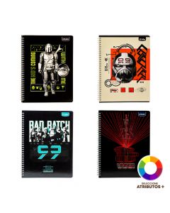 Cuaderno temático resistente escolar