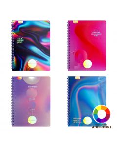 Cuaderno espiral Rainbook