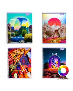 Cuaderno moderno y funcional