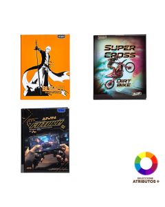 Cuaderno cosido Mix Novedades