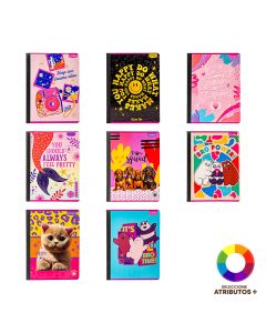 Cuaderno cosido 100 hojas
