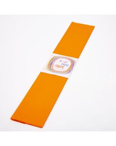 Papel crepe Kraft art naranja oscuro