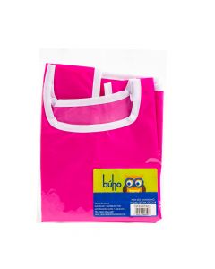 Delantal búho impermeable fucsia