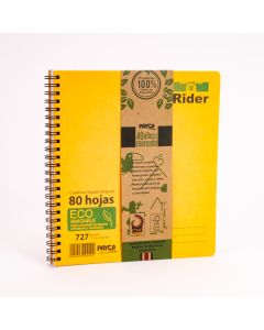 Cuaderno rider 727 18.5x21 cm 80h