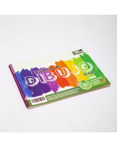 Cuaderno dibujo tradicional carta 40 hojas