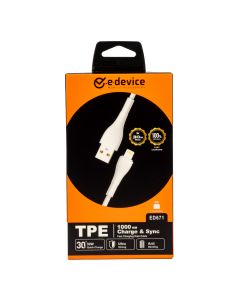 Cable USB E-device iphone 1m