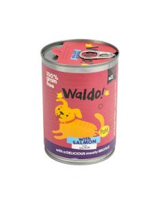 Alimento húmedo salmón para perro