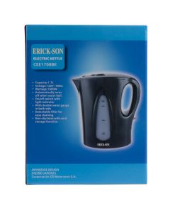 Hervidor eléctrico 1.7 l plástico