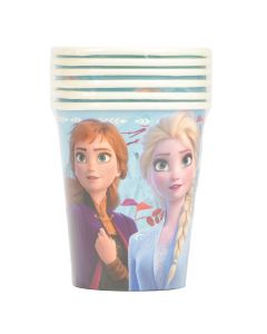 Vaso cartón frozen 9oz 6und