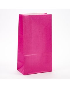 Bolsa papel carnival lisa 8und fucsia