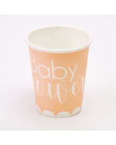 Vaso cartón baby shower 9oz 6und