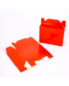 Caja cartón lisa 8und rojo