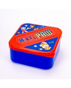 Recipiente cuadrado Paw Patrol con accesorios 