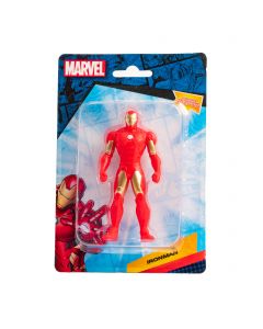 Figura acción plástico Iron Man 4pulg +3a