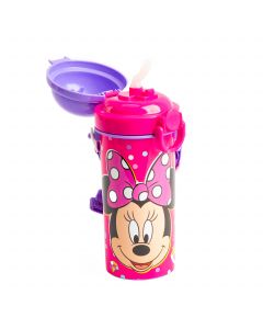 Envase plástico estampado Minnie Mouse con tira colgante 