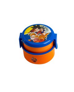 Recipiente plástico estampado Dragon Ball 3pzas 