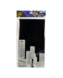 Mantel estampado ciudad Batman 108x180cm