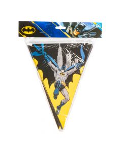 Banderín papel estampado Batman multicolor