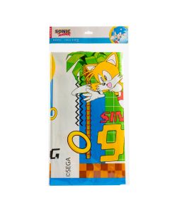 Mantel plástico estampado Sonic 108x180cm multicolor