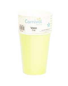 Vaso cartón 9oz 8und verde limón