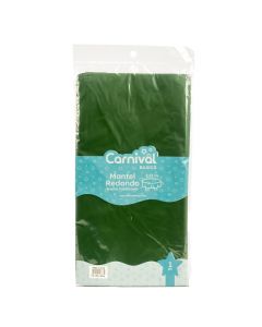 Mantel redondo 213cm verde