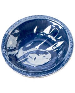 Plato hondo liso 7pulg 8pzas azul oscuro