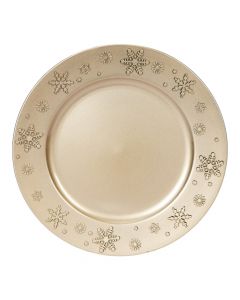 Portaplato navideño con relieve
